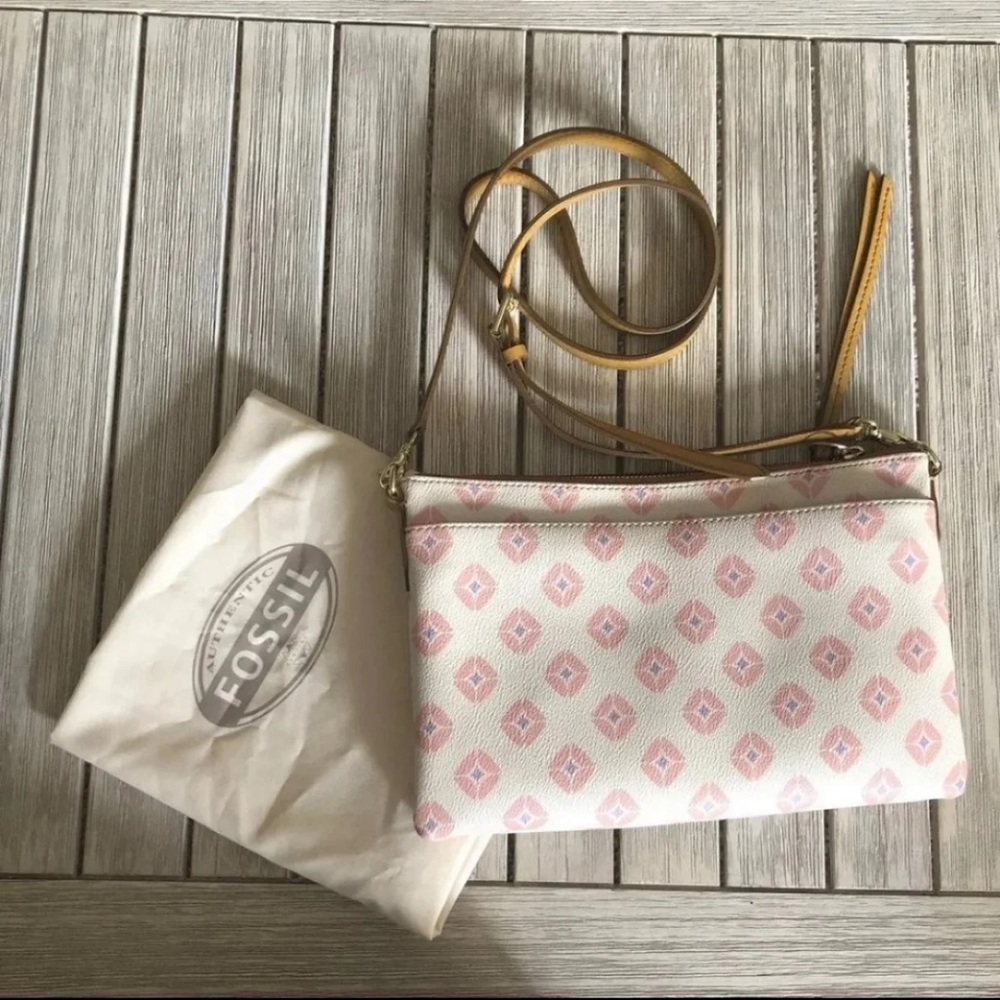 Fossil Sydney top zip crossbody